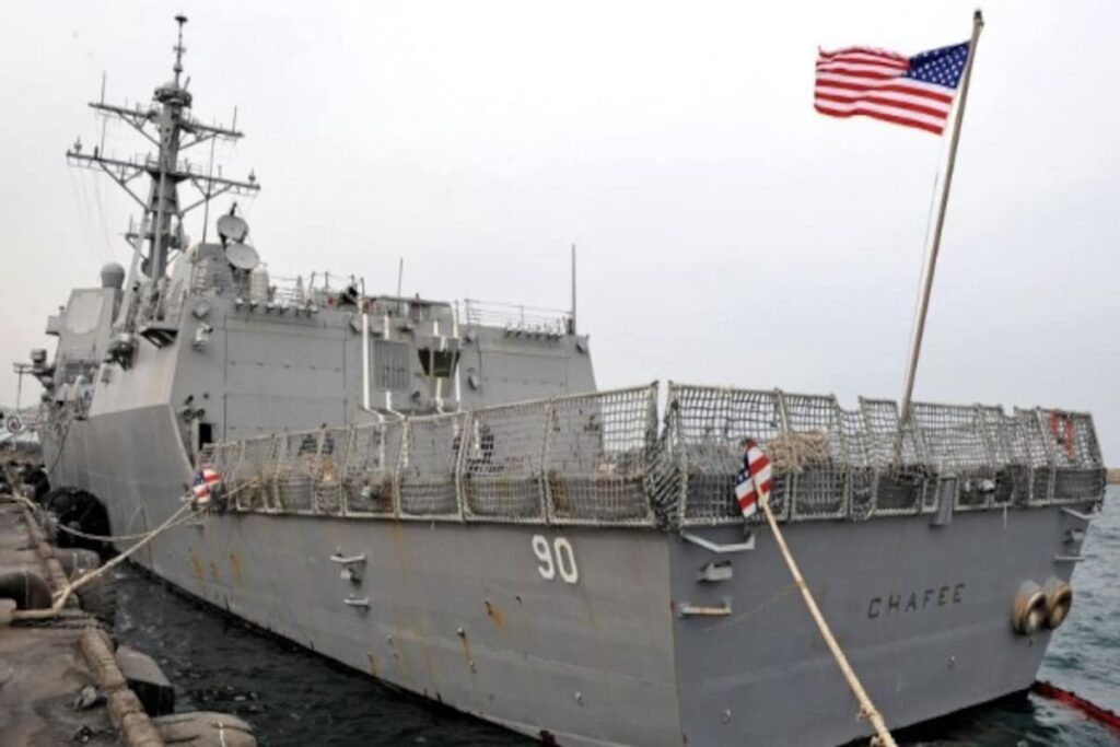 Russia Says It Chased US Naval Destroyer Away. Washington Dismisses Claim