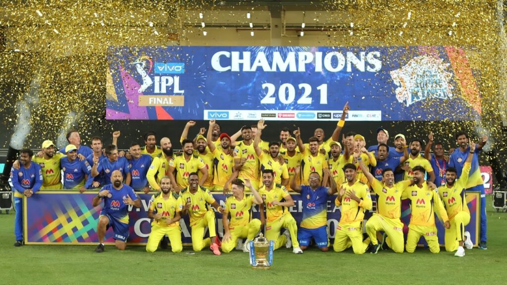 Watch: Chennai Super Kings Players Celebrate With Trophy After Winning IPL 2021 Final vs Kolkata Knight Riders