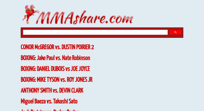 Similar Sites Like Mmashare.Com