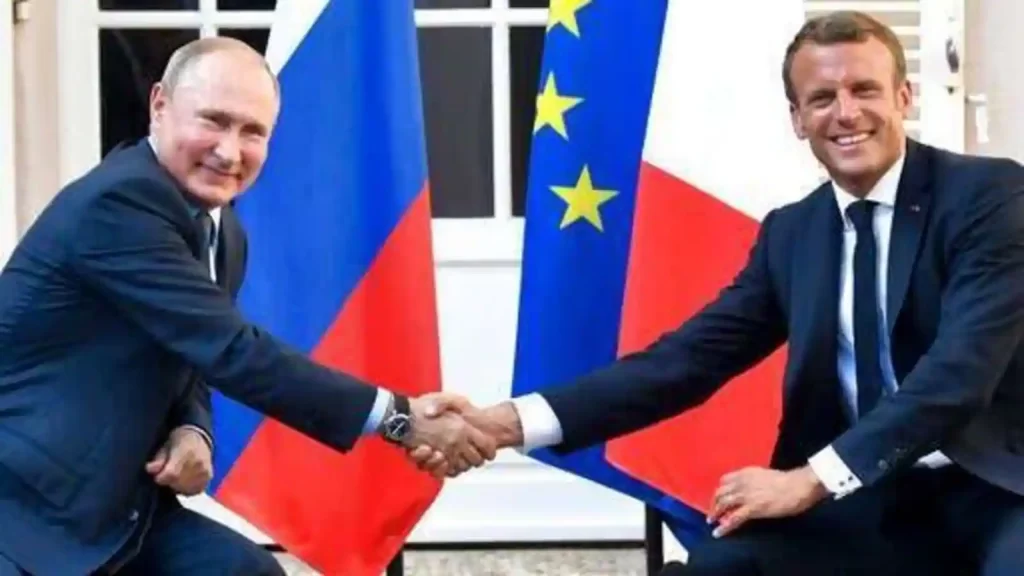 For Macron, congratulatory messages from across Europe, Biden, and Zelensky