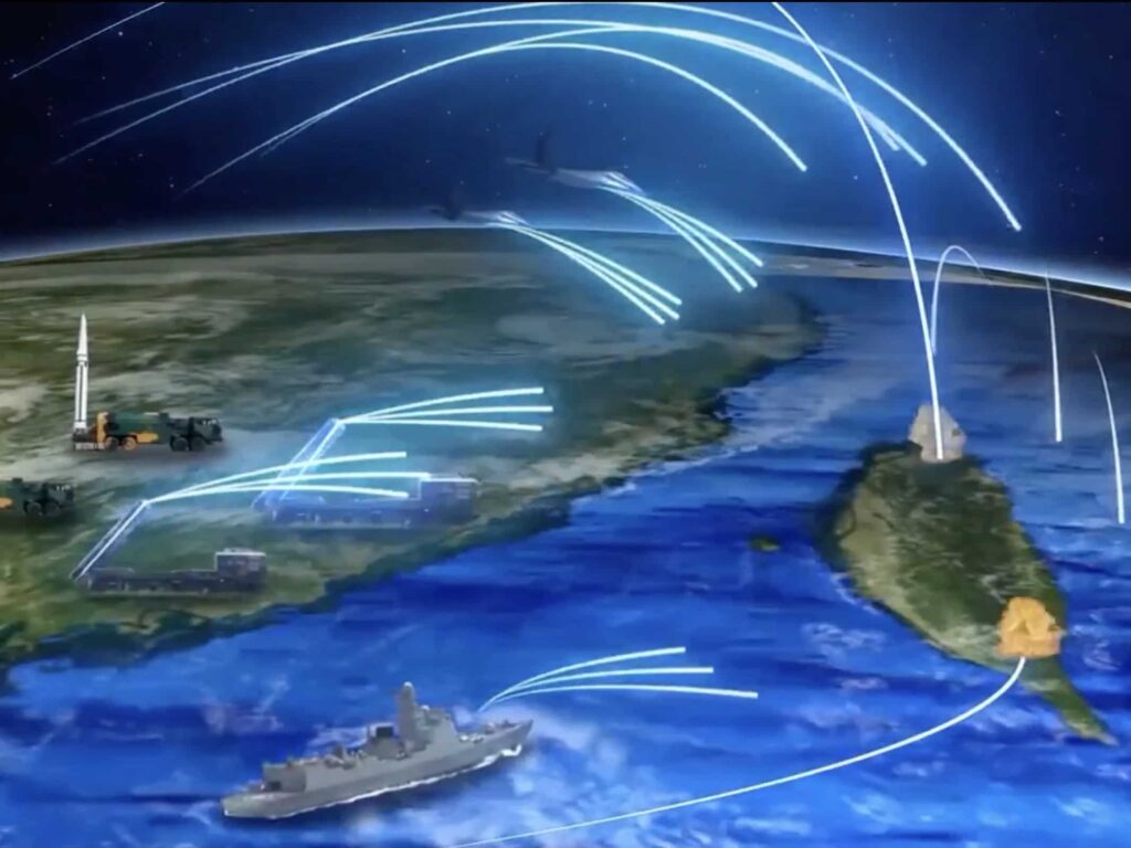 Chinese military releases simulation clip of how it will attack Taiwan if war breaks out